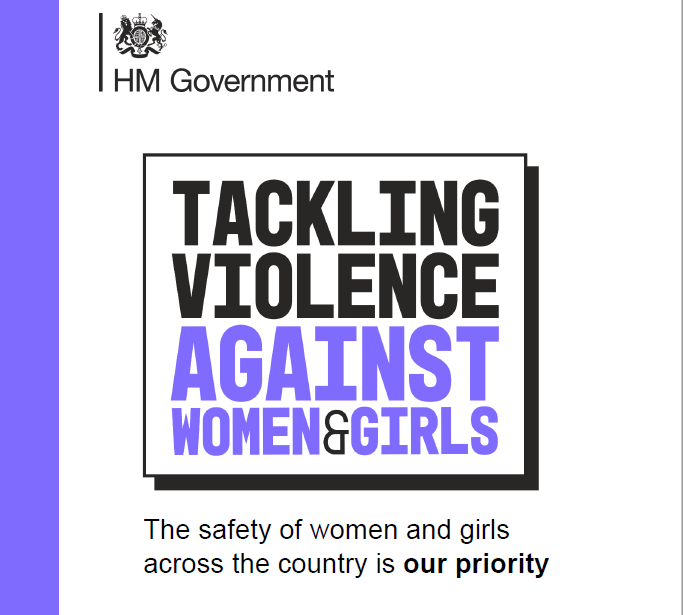 new strategy covering the government’s plan to tackle violence against women and girls.